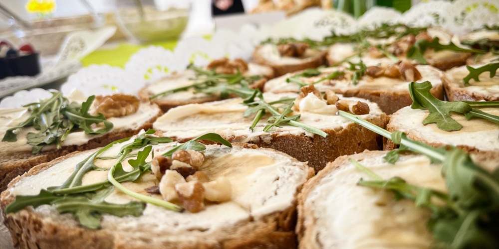 NK-Catering auf der Eröffnung des NaWiTec-Traktes