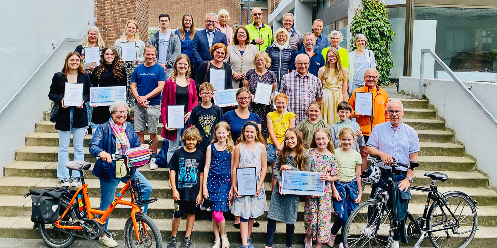 Die 10a verteidigt ihren Titel beim Stadtradeln