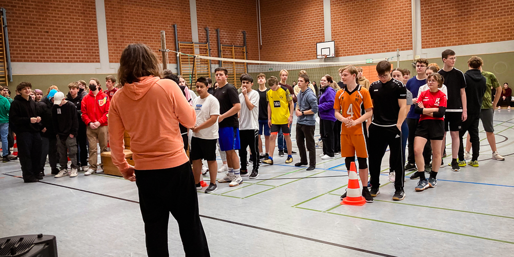 Volleyballturnier des Jahrgangs 10 