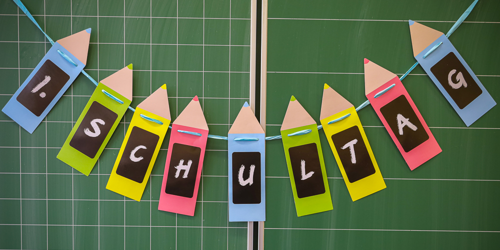 Einschulungsfeier - Herzlich Willkommen am Lauerhaas“