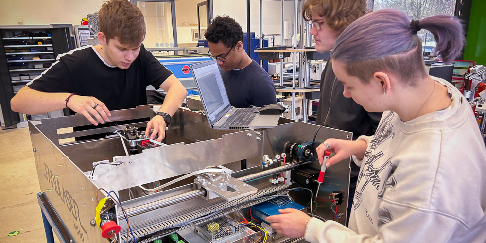 Ein neuer Lasercutter