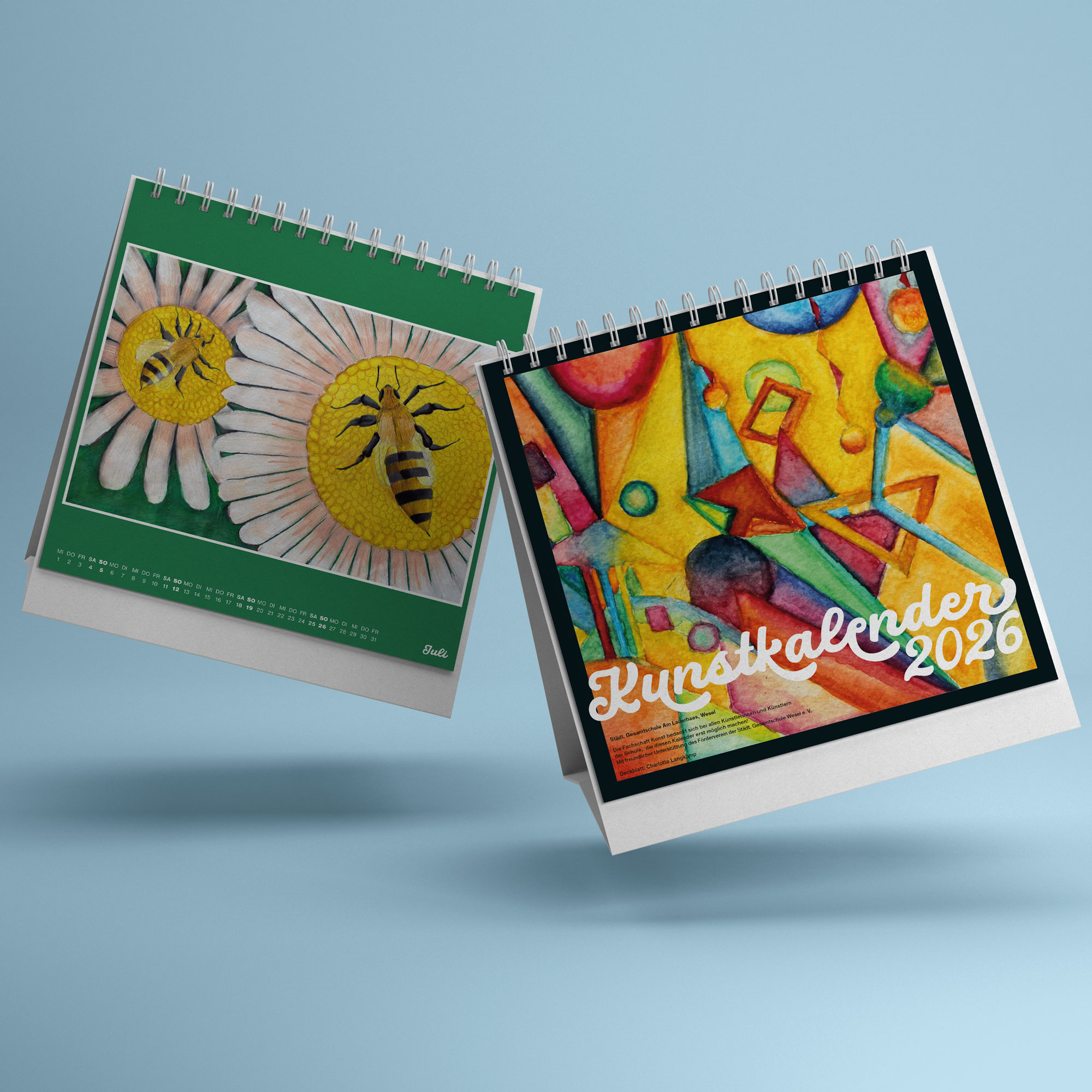 Unser Kunstkalender für das Jahr 2026