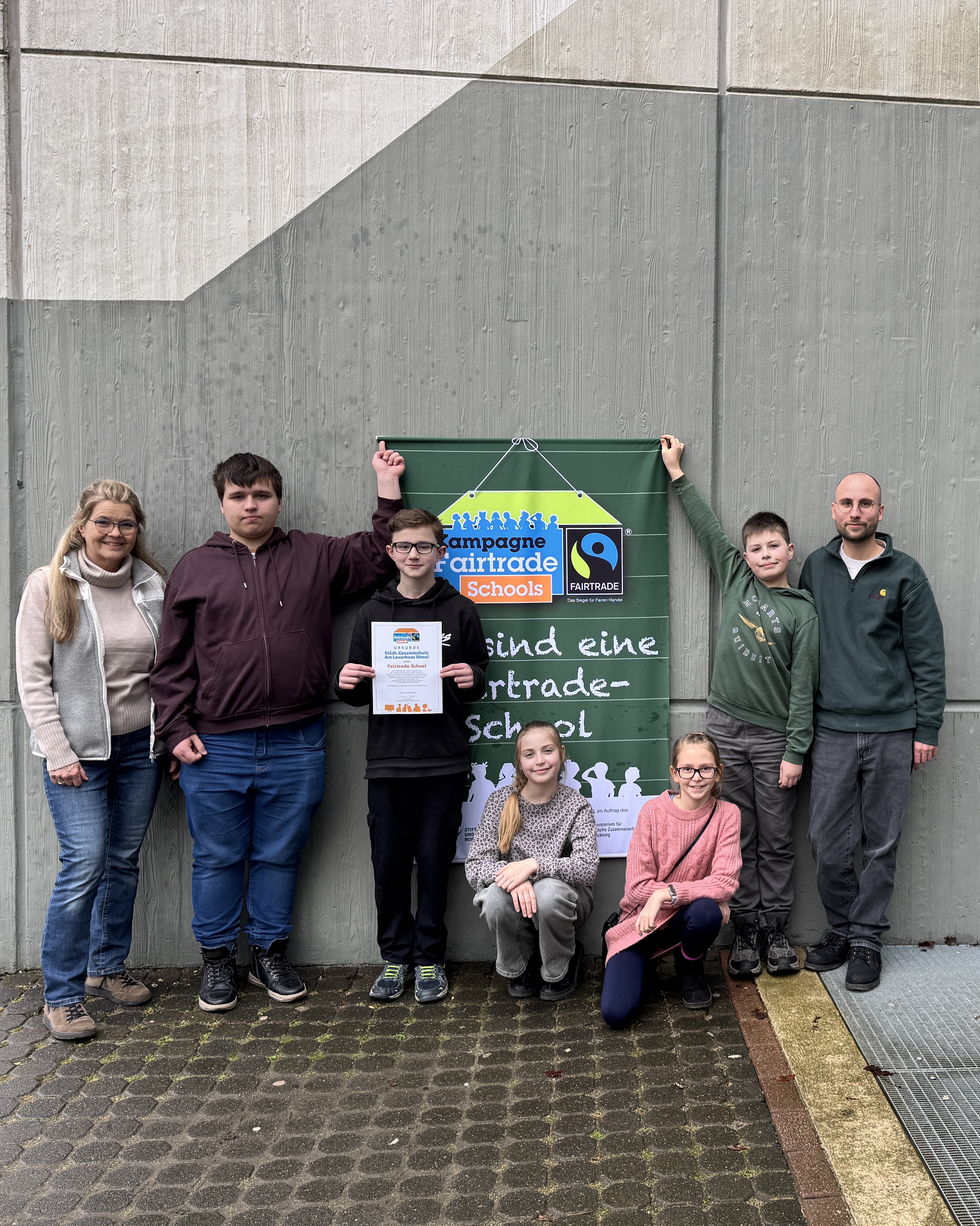 Zehnjähriges Jubiläum als Fairtrade-School