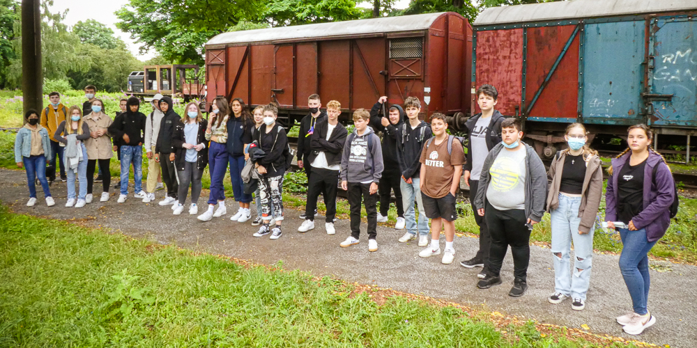 Wandertag der Klasse 9e – Landschaftspark Nord in Duisburg